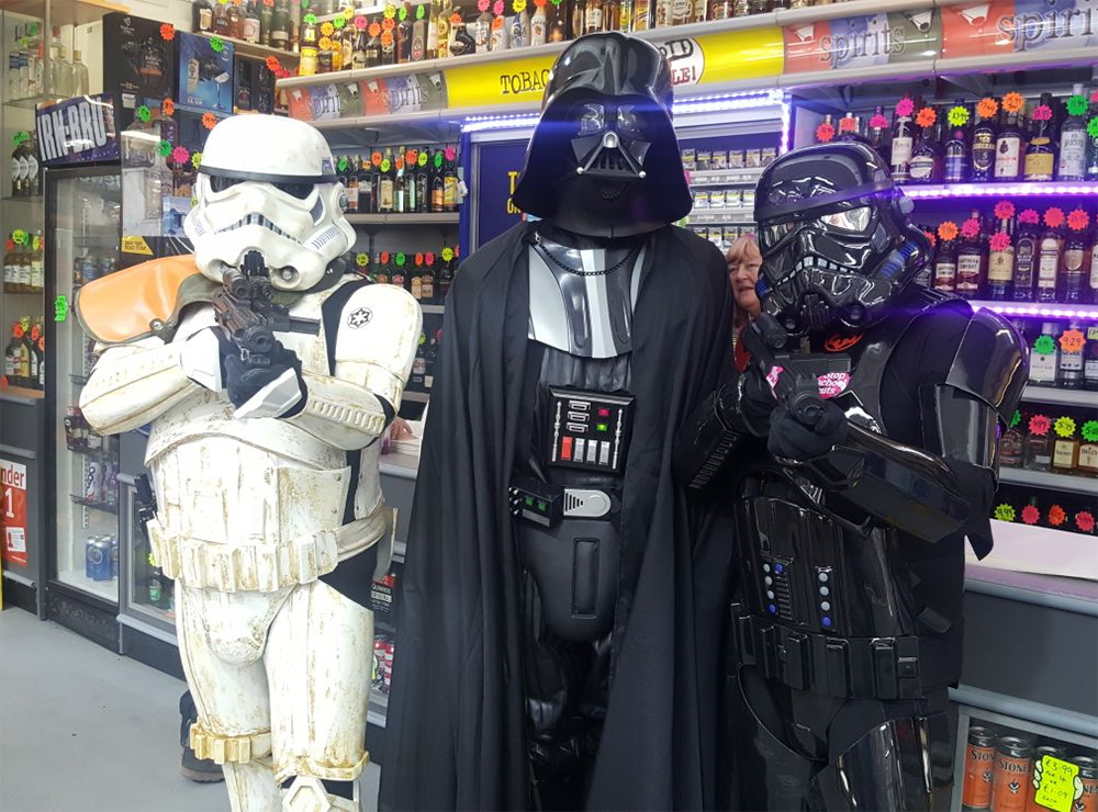 Star Wars Tameside Troopers Costume Group